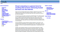Desktop Screenshot of cloudsopedia.com