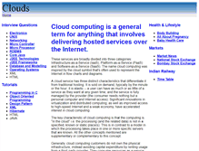 Tablet Screenshot of cloudsopedia.com